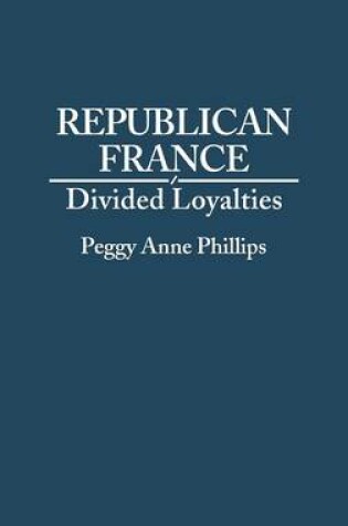 Cover of Republican France