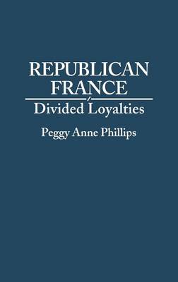 Book cover for Republican France