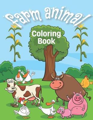 Book cover for Firm Animal Coloring Book