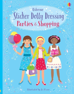 Book cover for Sticker Dolly Dressing Parties & Shopping