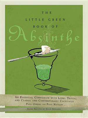 Book cover for The Little Green Book of Absinthe