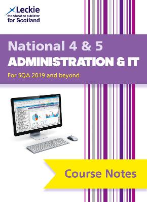 Cover of National 4/5 Administration and IT