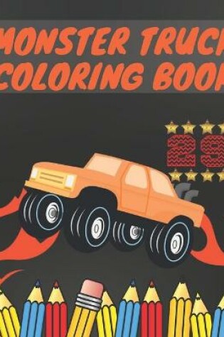 Cover of Monster Truck Coloring Book