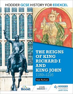 Book cover for The reigns of King Richard I and King John, 1189-1216