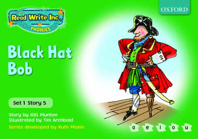 Cover of Read Write Inc. Phonics: Green Set 1 Storybooks: Black Hat Bob