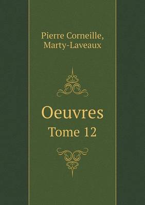 Book cover for Oeuvres Tome 12