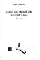 Book cover for Music and Musical Life in Soviet Russia, 1917-70