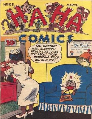 Book cover for Ha Ha Comics Number 63 Humor Comic Book