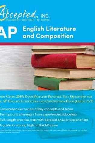 Cover of AP English Literature and Composition Study Guide 2019