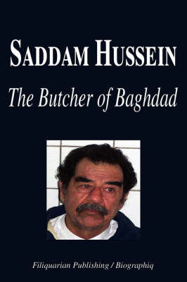 Book cover for Saddam Hussein - The Butcher of Baghdad (Biography)