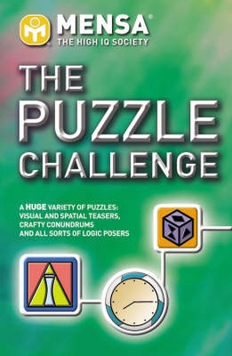 Book cover for Mensa Puzzle Challenge:(v. 1)