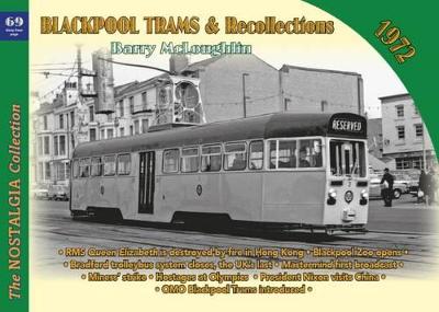 Book cover for Blackpool Trams & Recollections 1972