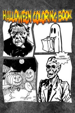 Cover of Halloween Coloring Book