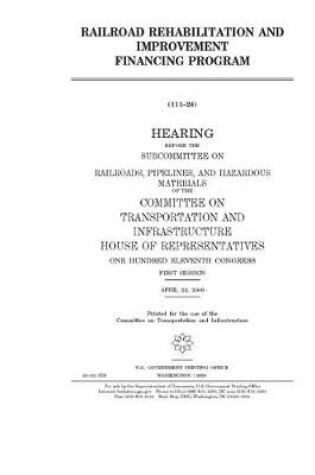 Cover of Railroad Rehabilitation and Improvement Financing Program