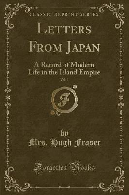 Book cover for Letters from Japan, Vol. 1