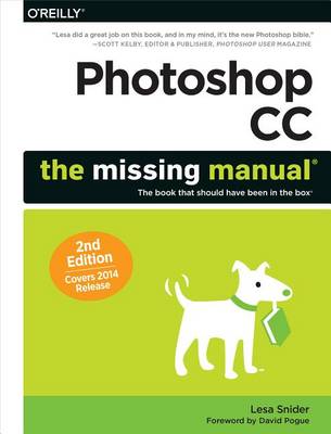 Book cover for Photoshop CC: The Missing Manual