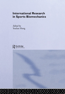 Book cover for International Research in Sports Biomechanics