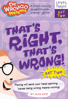 Book cover for That's Right, That's Wrong!