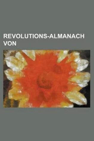 Cover of Revolutions-Almanach Von