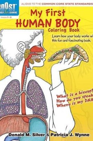 Cover of Boost My First Human Body Coloring Book