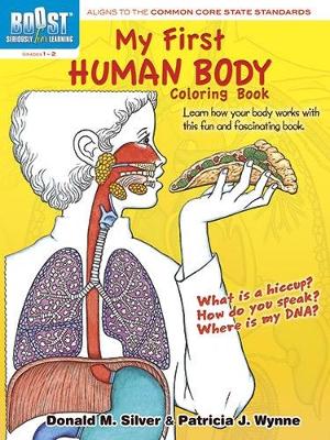 Book cover for Boost My First Human Body Coloring Book