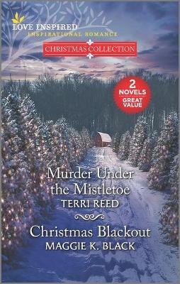 Book cover for Murder Under the Mistletoe and Christmas Blackout