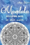 Book cover for Mandala colouring book - 25 intricate mandalas