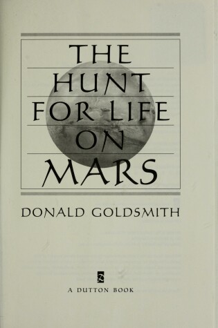 Cover of The Hunt for Life on Mars