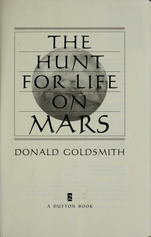 Book cover for The Hunt for Life on Mars