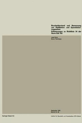 Cover of Bruchwiderstand Und Bemessung Von Stahlbeton- Und Spannbetontragwerken