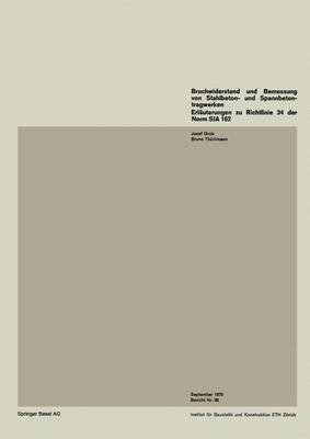 Cover of Bruchwiderstand Und Bemessung Von Stahlbeton- Und Spannbetontragwerken