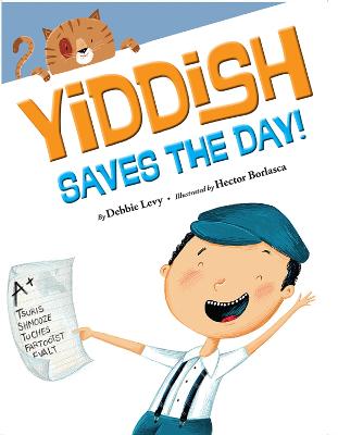 Book cover for Yiddish Saves the Day