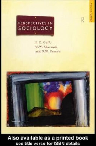 Cover of Perspectives in Sociology