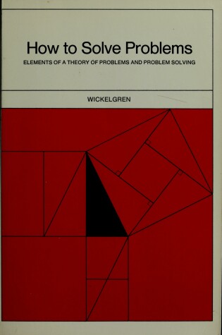 Cover of How to Solve Problems