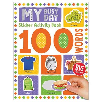 Cover of 100 My Busy Day Words Sticker Activity