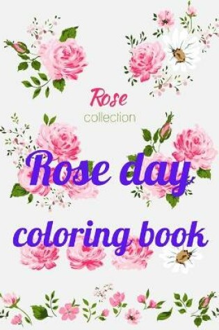 Cover of Rose day coloring book