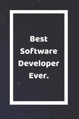 Book cover for Best Software Developer Ever