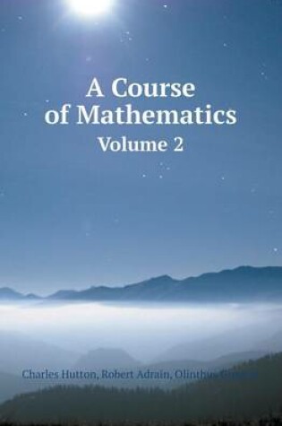 Cover of A Course of Mathematics Volume 2