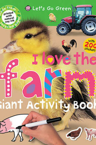 Cover of I Love the Farm Giant Activity Book