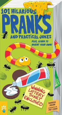 Book cover for 101 Hilarious Pranks and Practical Jokes