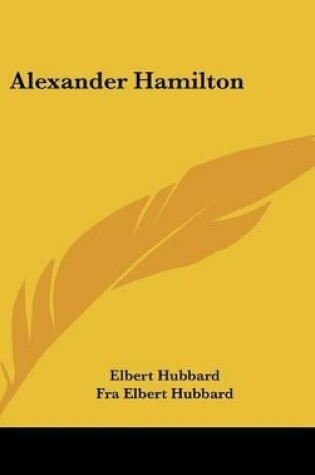 Cover of Alexander Hamilton