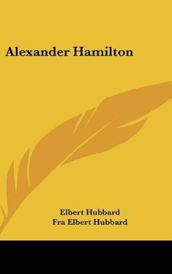 Book cover for Alexander Hamilton