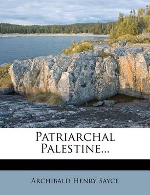 Book cover for Patriarchal Palestine...