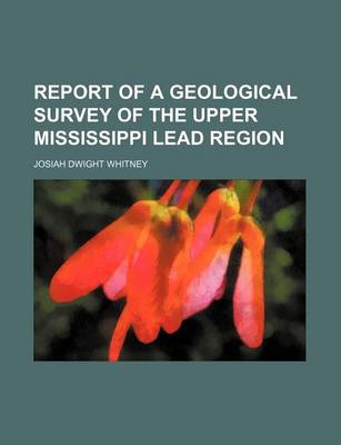 Book cover for Report of a Geological Survey of the Upper Mississippi Lead Region