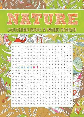 Cover of Nature Coloring Book & Word Search