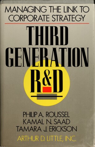 Book cover for Third Generation R.& D.