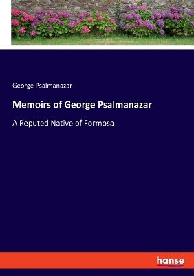 Book cover for Memoirs of George Psalmanazar