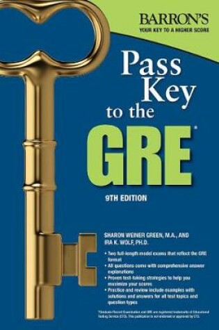 Cover of Pass Key to the GRE