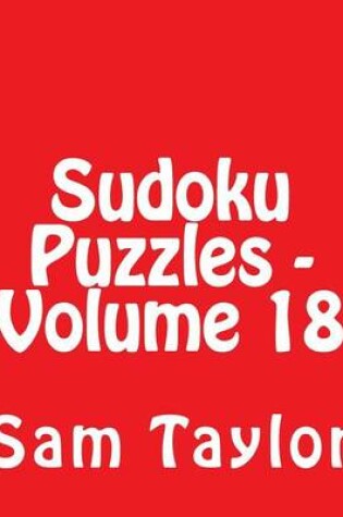 Cover of Sudoku Puzzles - Volume 18