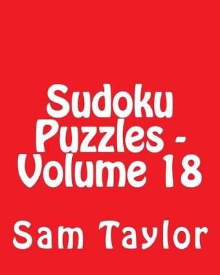 Book cover for Sudoku Puzzles - Volume 18